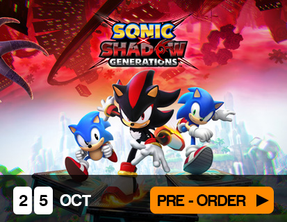 IN STOCK: Sonic X Shadow Generations