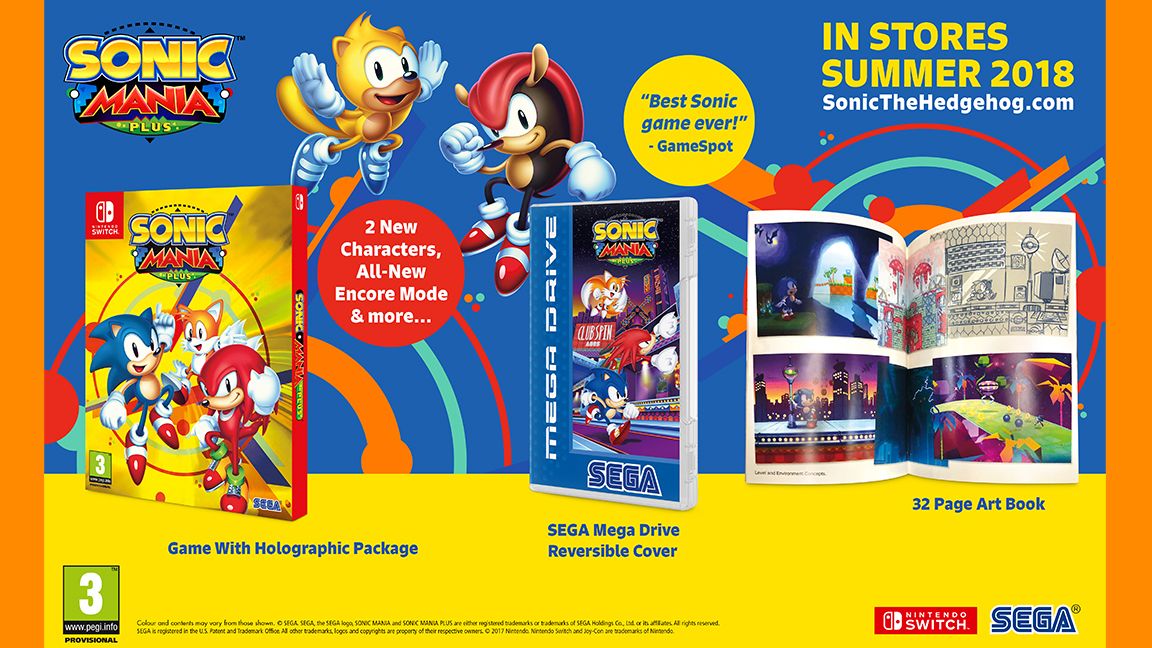 games like sonic mania on switch