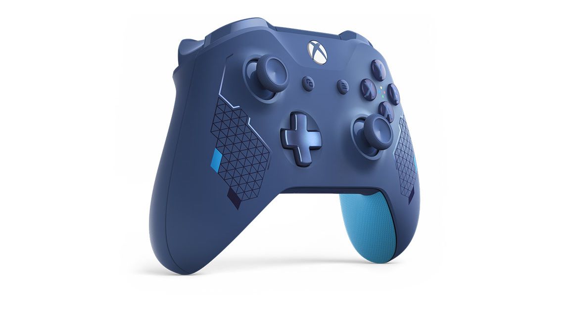 xbox controller blue sport