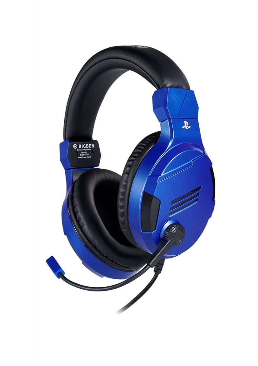 Playstation 4 Official Stereo Gaming Headset V3 BLUE on PS4 SimplyGames