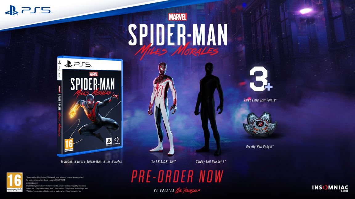 Marvel's Spider-Man: Miles Morales + Bonus DLC on PS5 | SimplyGames