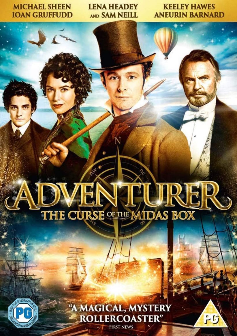 Adventurer: The Curse of The Midas Box on DVD