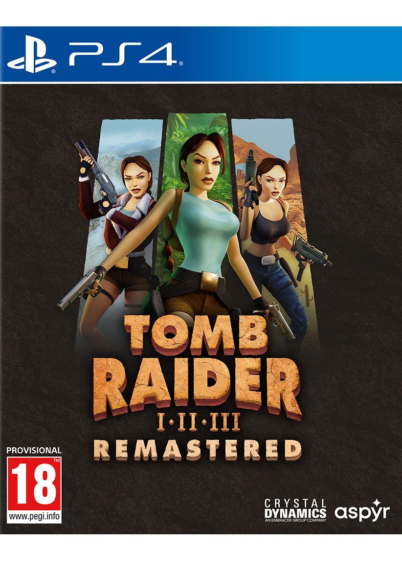 Tomb Raider I-III Remastered Starring Lara Croft on PlayStation 4