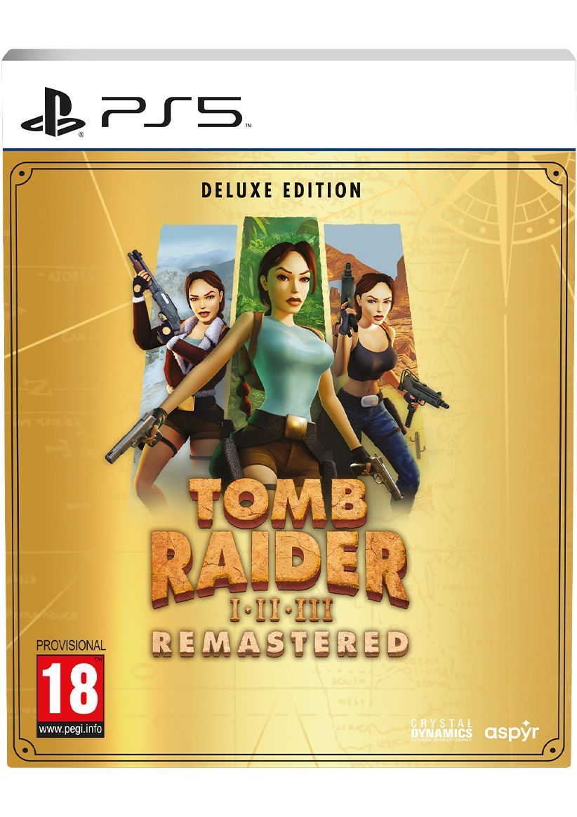 Tomb Raider I-III Remastered Starring Lara Croft: Deluxe Edition on PlayStation 5