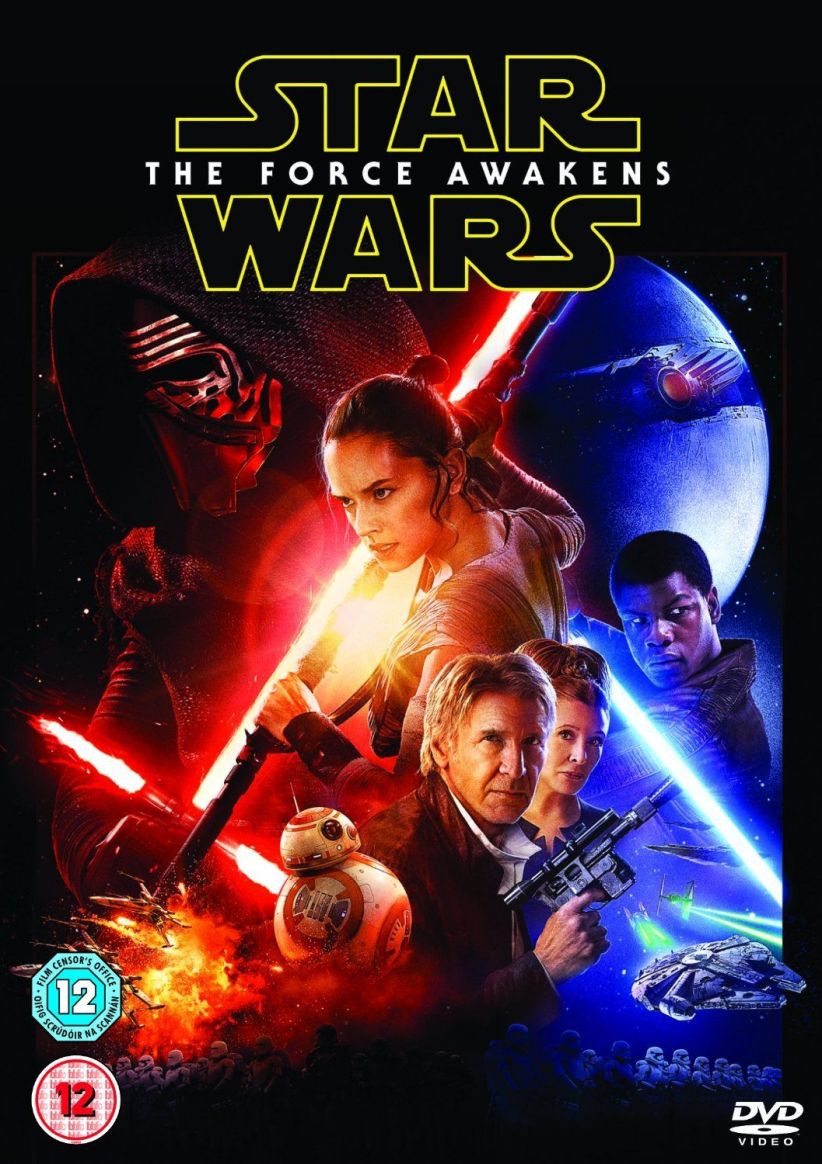 Star Wars the Force Awakens on DVD