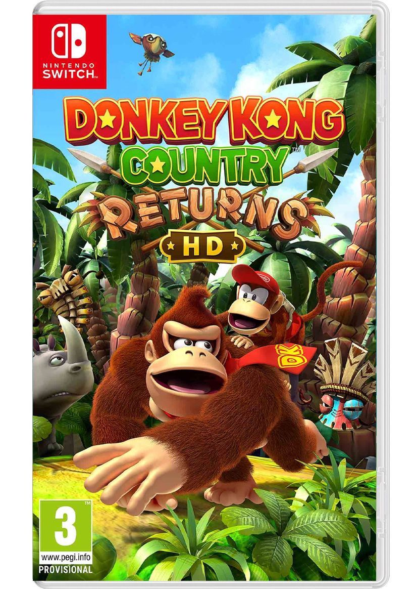 Donkey Kong Country Returns HD on Nintendo Switch