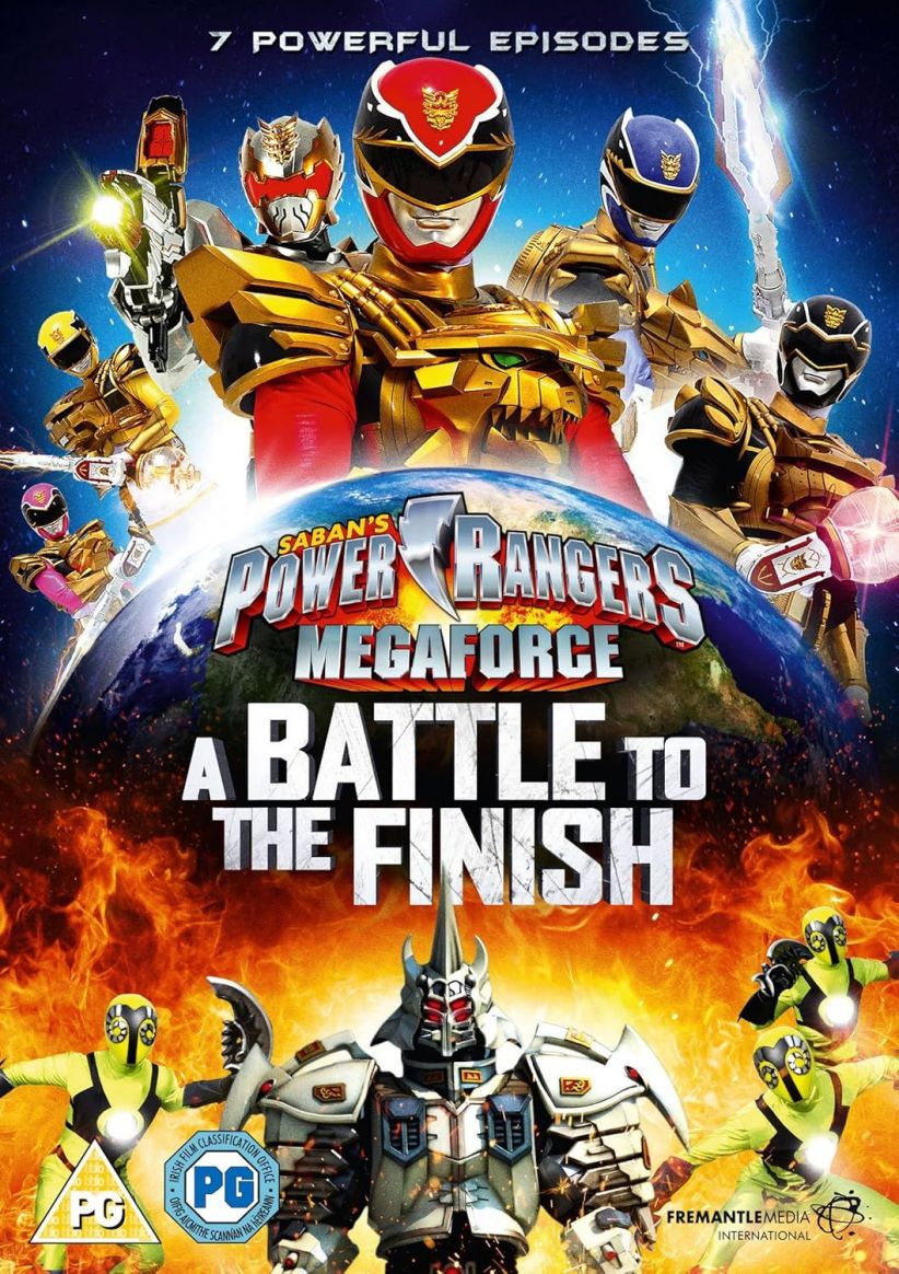 Power Rangers - Megaforce: A Battle To The Finish on DVD