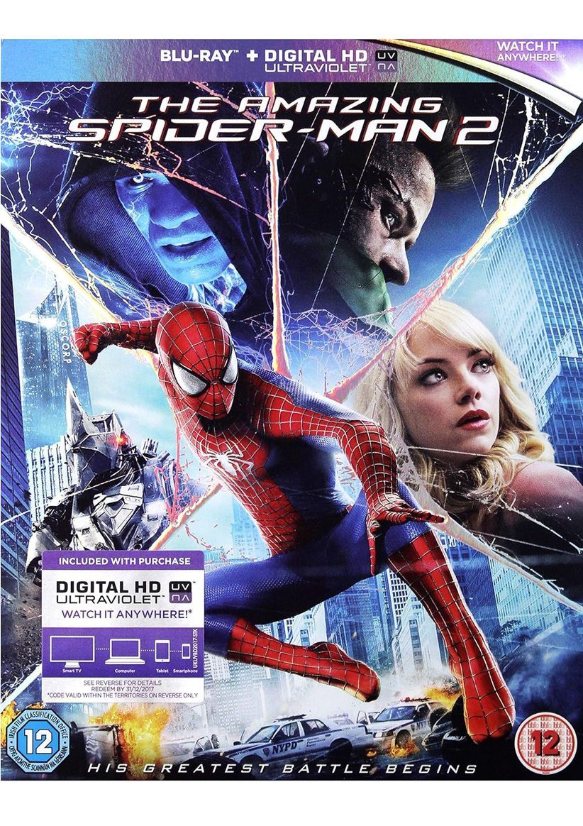 The Amazing Spider-Man 2 on Blu-ray