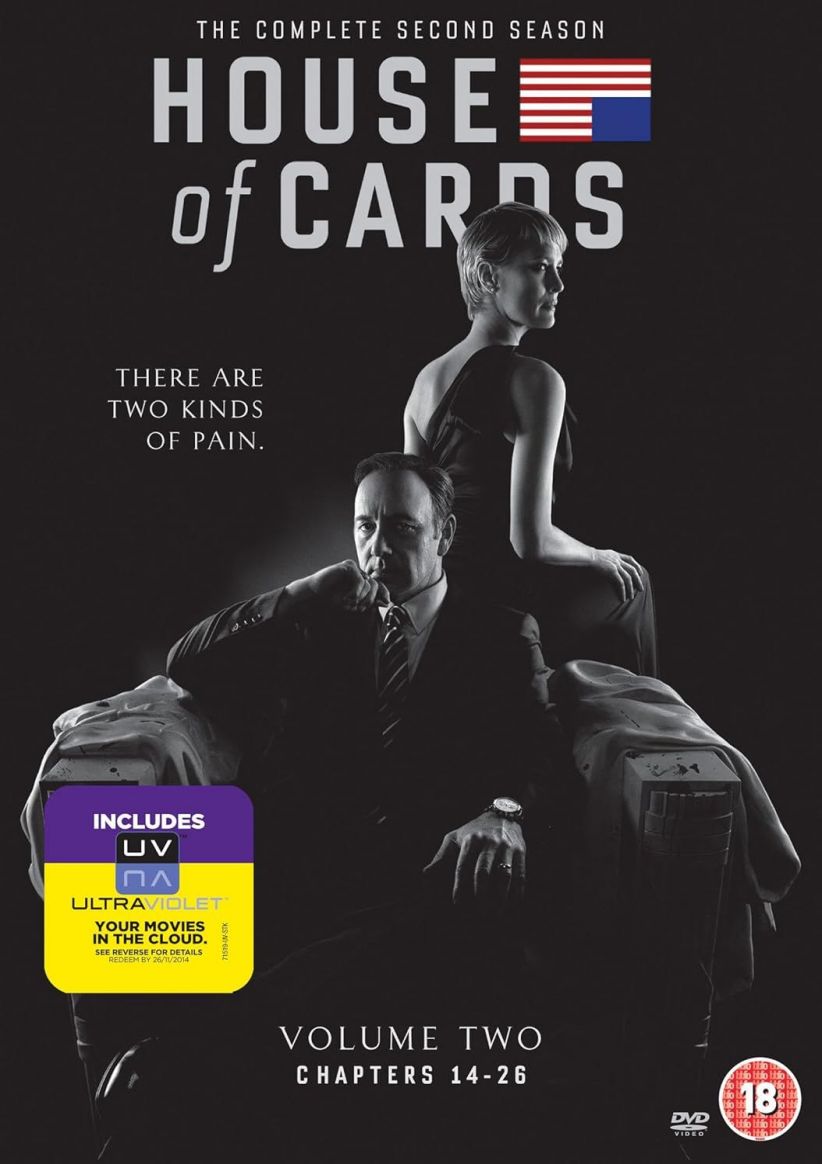 House Of Cards: The Complete Second Season on DVD