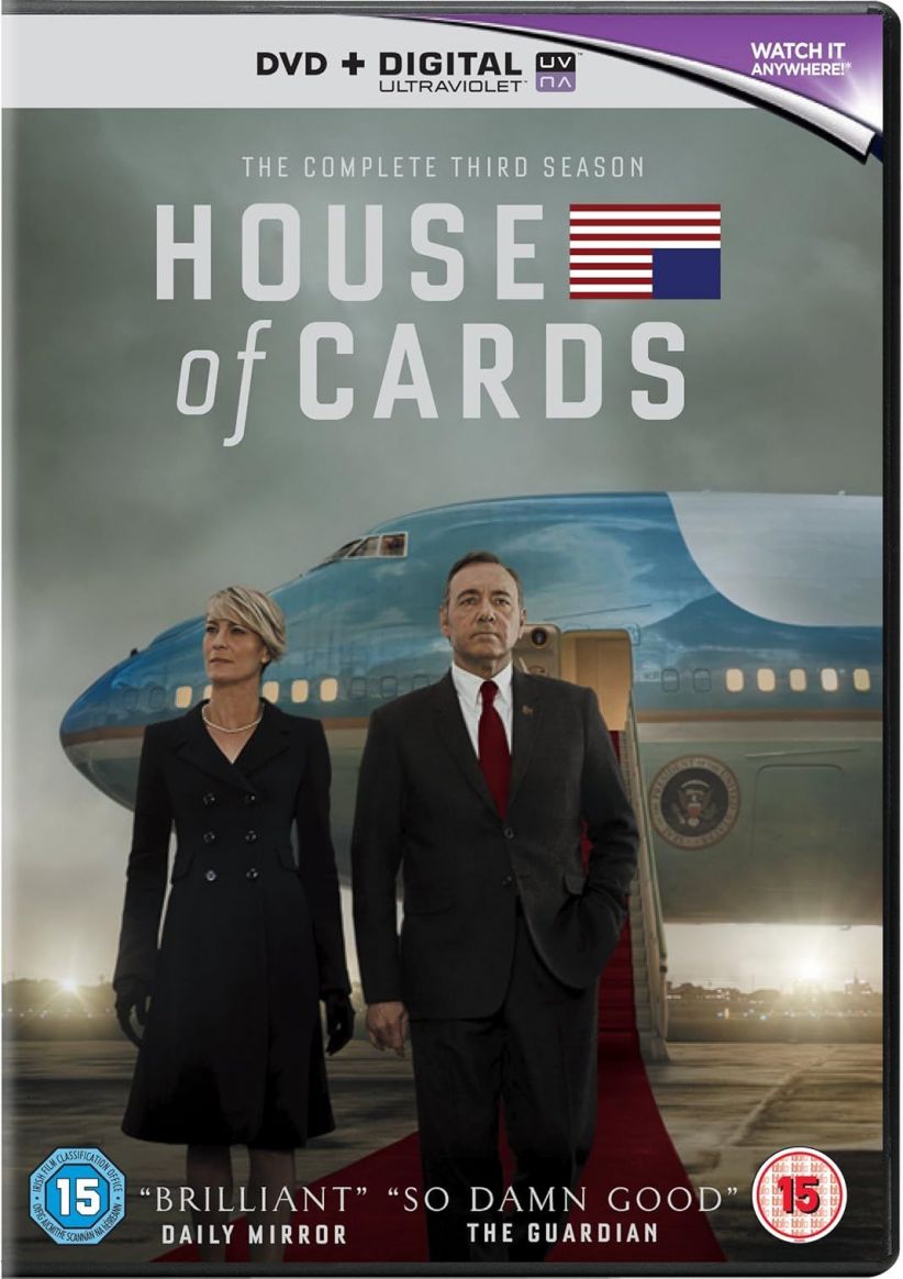 House Of Cards: The Complete Third Season on DVD