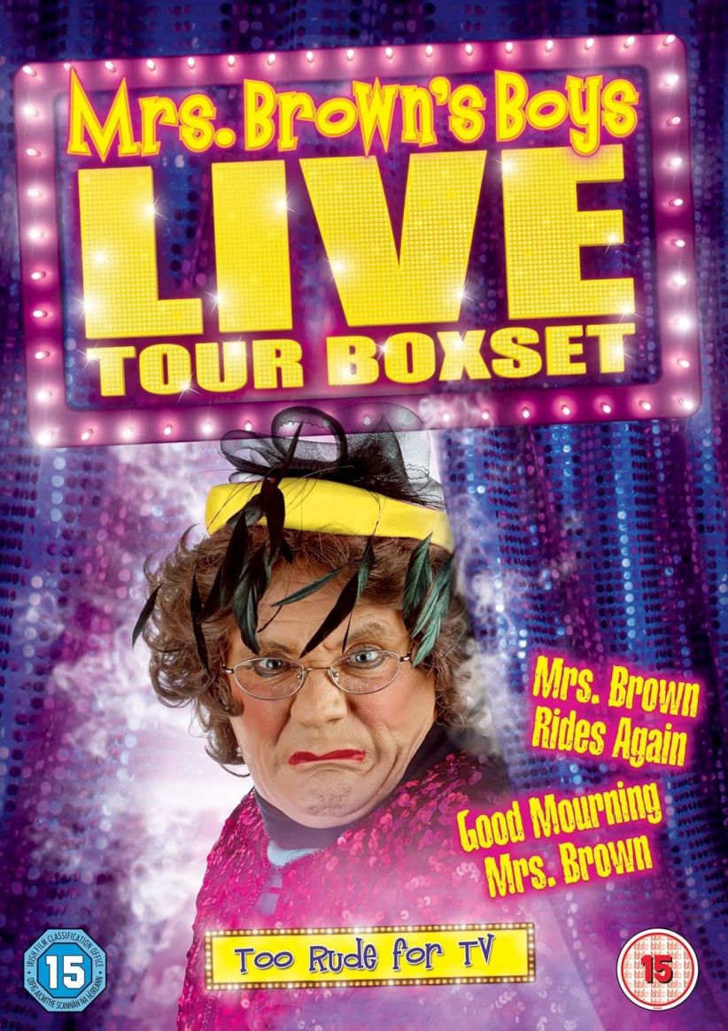 Mrs Brown's Boys Live Boxset: Good Mourning Mrs Brown & Mrs Brown Rides Again on DVD