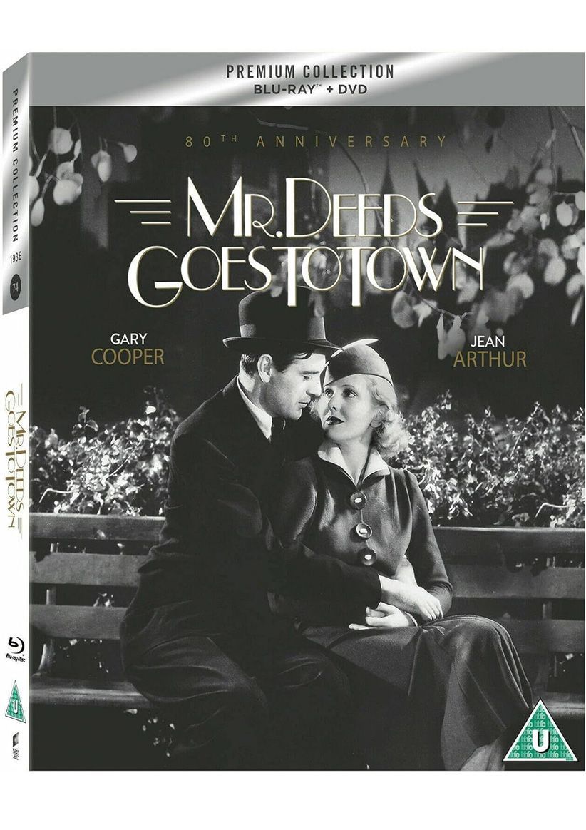 Mr Deeds Goes to Town (1936 Jean Arthur) on Blu-ray