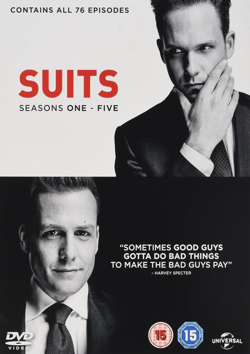 Suits - Season 1-5 on DVD