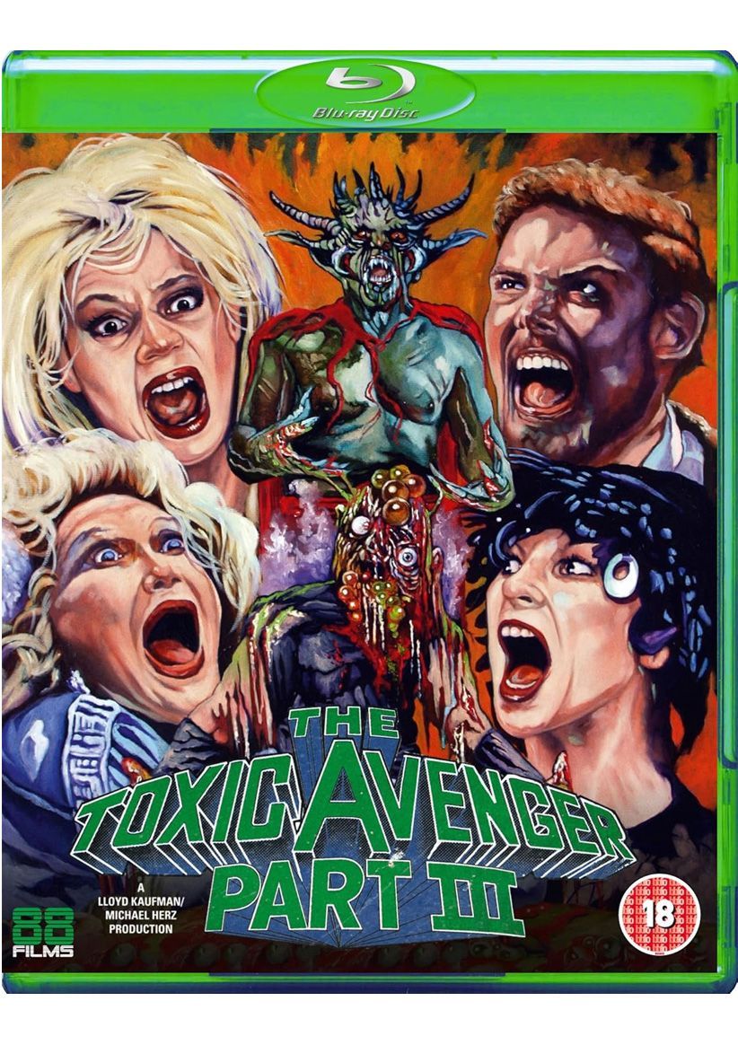 The Toxic Avenger Part III on Blu-ray