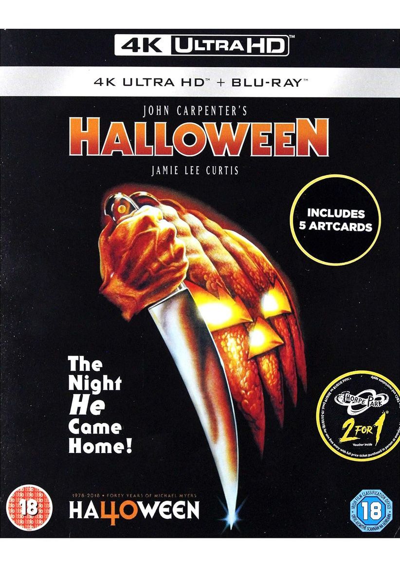 Halloween (4K Ultra HD ++ Art Cards) (Slipcover) on Blu-ray