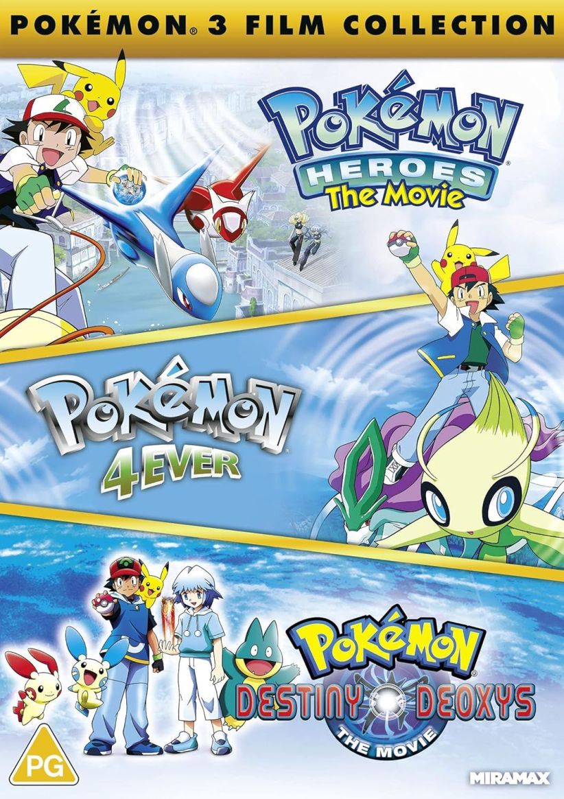 Pokemon 3-Movie Collection on DVD