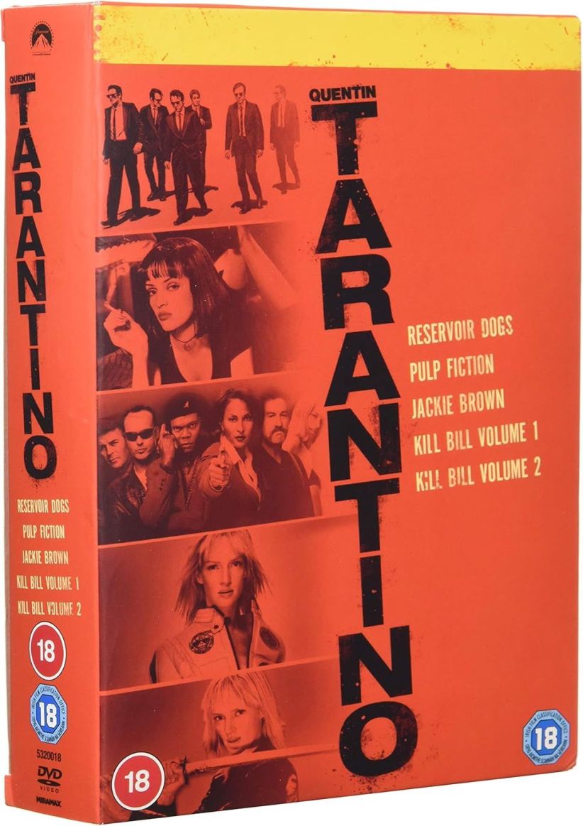 Quentin Tarantino Collection on DVD